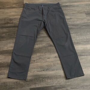 Men's Black Casual Pants - 36x32 Waist